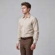 Checks Fawn Shirt : Business