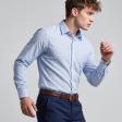 Checks Blue Shirt : Business