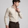 Checks Cream Shirt : Business