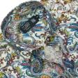 Print Blue Shirt : Party