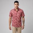 Print Rust Shirt : Party