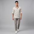 Print Cream Shirt : Ditto