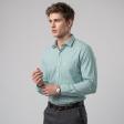 Stripes Green Shirt : Slim