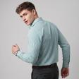 Stripes Green Shirt : Slim