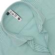 Stripes Green Shirt : Slim
