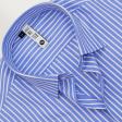 Stripes Blue Shirt : Slim