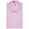 Self Design Pink Shirt : Slim