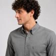 Plain Dark Gray Shirt : Slim