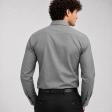 Plain Dark Gray Shirt : Slim