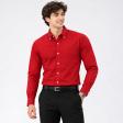 Plain Red Shirt : Slim