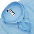 Plain Aqua Blue Shirt : Slim