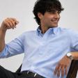 Plain Blue Shirt : Slim
