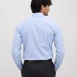 Plain Blue Shirt : Slim