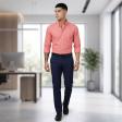 Plain Peach Shirt : Slim