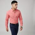 Plain Peach Shirt : Slim
