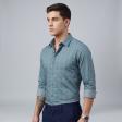 Print Blue Shirt : Ditto
