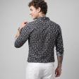 Print Navy Blue Shirt : Ditto