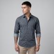 Print Gray Shirt : Ditto