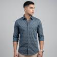 Print Gray Shirt : Ditto