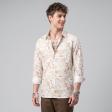 Print Cream Shirt : Party