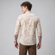 Print Cream Shirt : Party