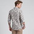 Print Gray Shirt : Party