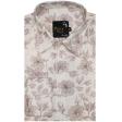 Print Cream Shirt : Party