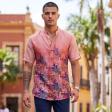 Combination Peach Shirt : Ditto