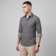 Stripes Gray Shirt : Ditto