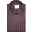 Stripes Maroon Shirt : Ditto
