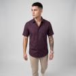 Stripes Maroon Shirt : Ditto