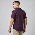 Stripes Maroon Shirt : Ditto