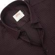 Stripes Maroon Shirt : Ditto