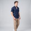 Plain Navy Blue Shirt : Ditto