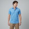 Plain Blue Shirt : Ditto