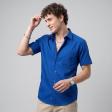 Plain Blue Shirt : Ditto