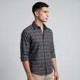 Checks Gray Shirt : Ditto
