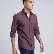 Checks Maroon Shirt : Ditto