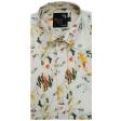 Print Cream Shirt : Party