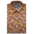 Print Rust Shirt : Party