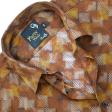 Print Rust Shirt : Party