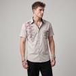 Handpainted Light Brown Shirt : Ditto