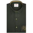 Handpainted Green Shirt : Ditto