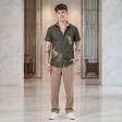 Handpainted Green Shirt : Ditto