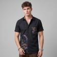 Handpainted Black Shirt : Ditto