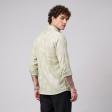 Print Green Shirt : Party