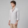 Print Gray Shirt : Party