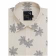 Print Cream Shirt : Party