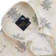 Print Cream Shirt : Party