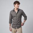 Print Black Shirt : Party